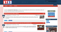 Desktop Screenshot of kinhtexaydung.net